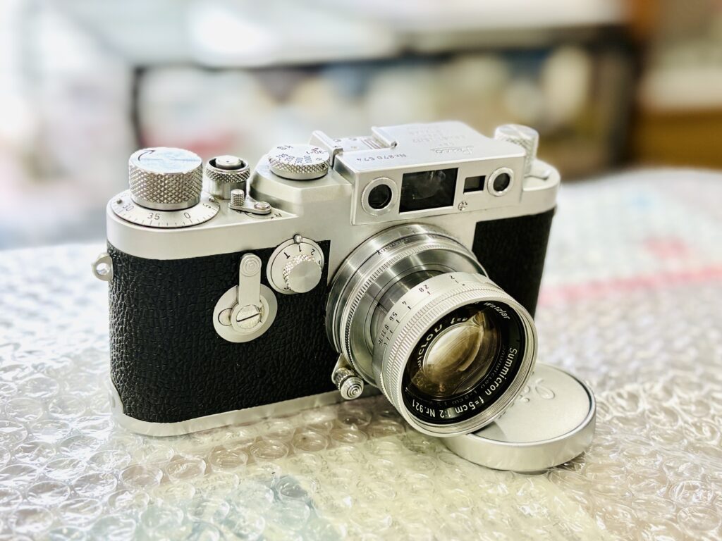 L用沈胴ズミクロン5cm/F2 #92万台＋ライカIIIG