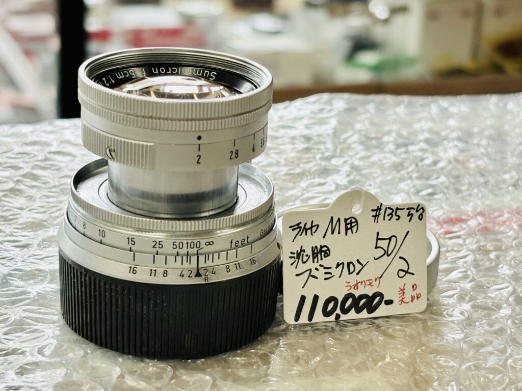 M用 沈胴ズミクロン5cm/F2 #135万台